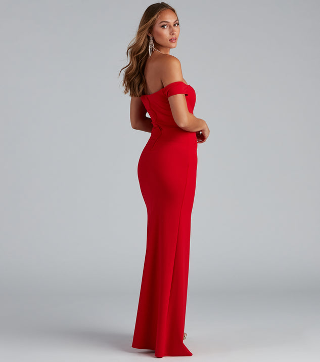 Myra Formal High Slit Dress | Windsor